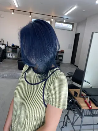 セミロング カラー パーマ ヘアアレンジ キッズ メンズ ネイル アイブロウ マツエク・マツパ ブリーチ🌈金崎 江坂駅横すぐのヘアスタイル