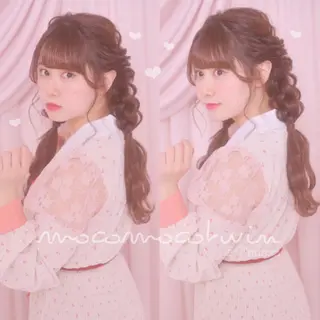 ロング ヘアアレンジ Aries🫧 missa𓂃🤍のヘアスタイル