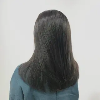 ロング カラー ヘアアレンジ キヨミ 韓国レイヤーカットのヘアスタイル