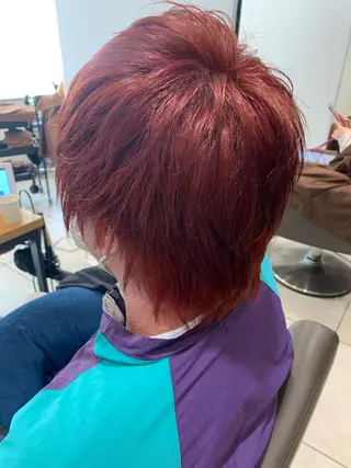 ショート カラー メンズ 縮毛矯正✖️似合わせ 🌻ヒトミのヘアスタイル