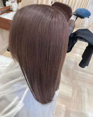 カラー 髪質改善/透明感 カラー/内藤有須加のヘアスタイル