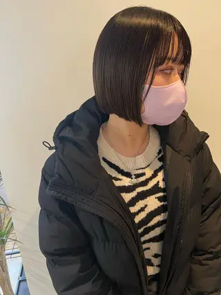 ショート カラー MARU レイヤー/パーマのヘアスタイル