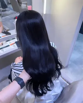 ロング カラー 🐰🎀ボブ専門 yuzuka🎀🐰のヘアスタイル