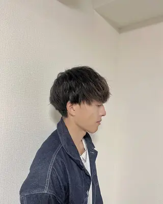 メンズ KISEIセルバテラス店所属・とまべちひな/ショー ト/透明感カラーのヘアスタイル