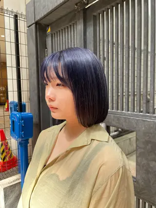 ミディアム 透明感カラー／ 今城愛友花のヘアスタイル