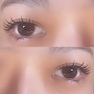 マツエク・マツパ mika❤︎まつげ| 眉毛|束感【茅ヶ崎】のマツエク・マツパデザイン