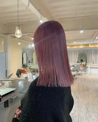 ミディアム カラー Re.ly所属・Ly🎀 Ricoのヘアスタイル