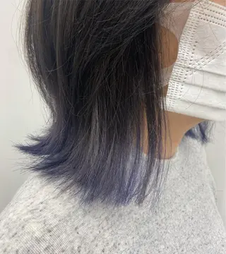 ミディアム カラー 韓国レイヤー/ヘア カラー🎀ayamiのヘアスタイル