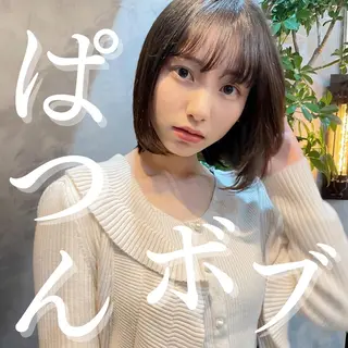 ショート カラー 顔周りカット× 髪質改善【リョウ】のヘアスタイル