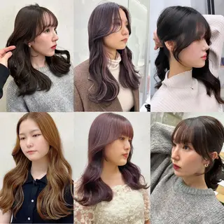 ロング メンズ縮毛矯正 ニュアンスパーマのヘアスタイル