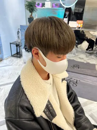 ショート カラー メンズ 🧁はるひ/ ZEST八王子🟡のヘアスタイル