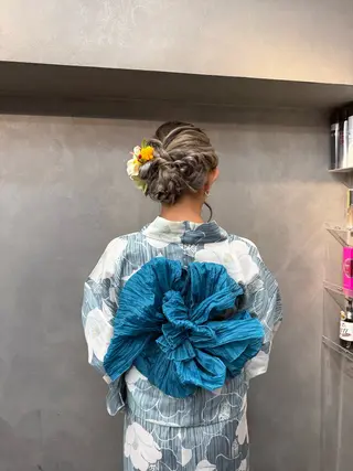 ロング ヘアアレンジ TNB TOKYO所属・Insta 指名 No.1KURUMIのヘアスタイル