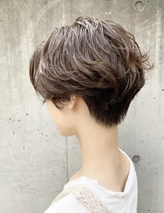 ショート 銀座 似合わせ◎ 櫻井将司のヘアスタイル