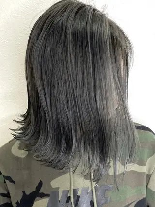 ミディアム カラー カラー特化サロン茶屋 町Furukuboのヘアスタイル