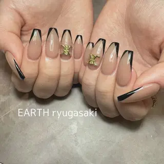 ネイル hair&make EARTH coiffure beaute 龍ケ崎店所属・tomita ayakaのネイルデザイン