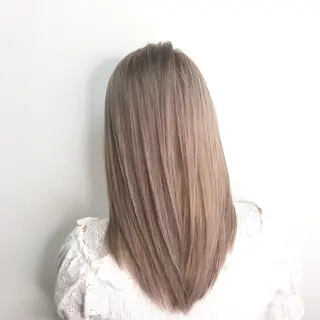 ロング カラー ブリーチカラー/ 岩破瑞希のヘアスタイル
