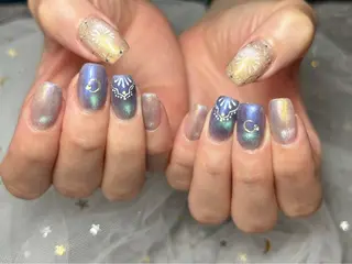 ネイル M nail salon所属・Mnailsalon フィルイン対応サロンのネイルデザイン