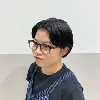 ショート カラー 🌱メンズパーマ🌱 篠崎 はやとのヘアスタイル