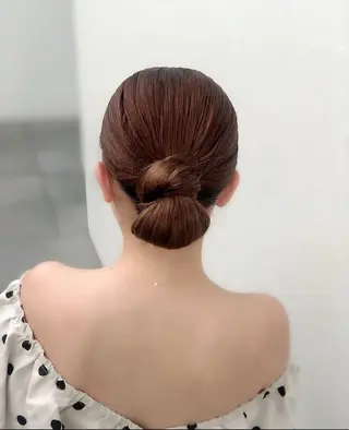ミディアム ヘアアレンジ jammming mai/ヘアメイクのヘアスタイル