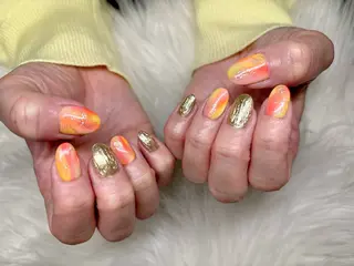 ネイル Nail & Eyelash　BEAUTY LINE所属・上原 千帆のネイルデザイン