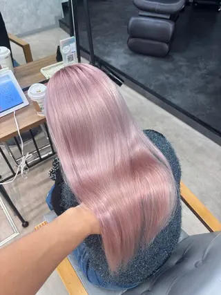 カラー 外国人風カラー ×19歳美容師ルイヤのヘアスタイル