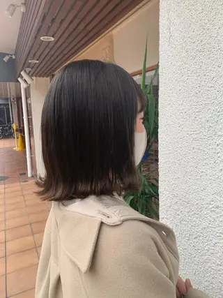 ミディアム カラー パーマ 中津/柔らかカラー/ ナガオ イズミのヘアスタイル