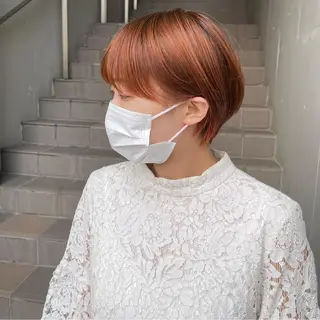 ショート AUBE HAIR sereine　オーブヘアー　セレーヌ所属・💐くびれヘア/艶髪 山根　禎章のヘアスタイル