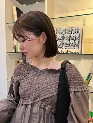 ミディアム カラー KOCHAB所属・三谷 はるなのヘアスタイル