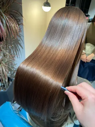 ロング 髪質改善＆艶髪美髪エステ専門店　Lyrae～リラエ～所属・西梅田🌿髪質改善 井手　浩太朗のヘアスタイル