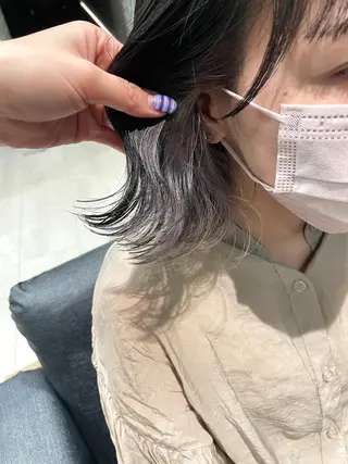 ミディアム コトネ🫧 韓国風レイヤーカットのヘアスタイル