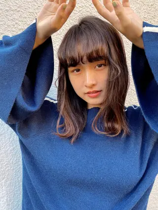 セミロング 🌼U24 ヘアデザインラボのヘアスタイル