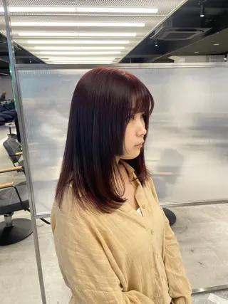 カラー クルミ/ 💕ワンホンネイルのネイルデザイン