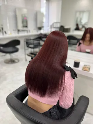 ロング 韓国ガーリー🤍ハイ トーン🤍Ayanaのヘアスタイル