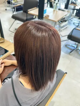 カラー 🍜のばた 🍜のヘアスタイル