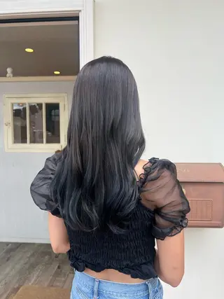 ロング カラー 長尾ゆりの/ボブ/ ベージュ/ハイトーンのヘアスタイル