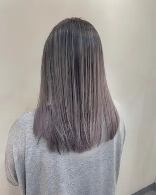 ロング カラー かわさき ともやのヘアスタイル