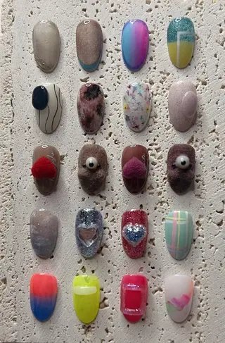 ネイル サメ猫 マーヤのネイルデザイン