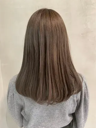 セミロング カラー ヘアアレンジ 💐ナチュラルヘア Kroda💐のヘアスタイル