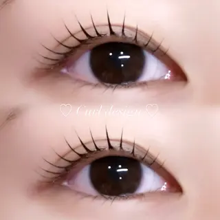 マツエク・マツパ 𝙮𝙪𝙣𝙖 🌙のマツエク・マツパデザイン