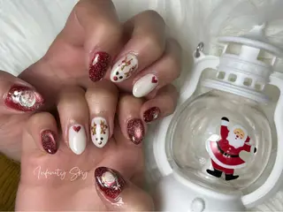 ネイル infinity skyのネイルデザイン