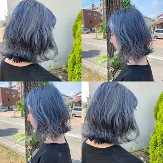 ミディアム カラー nambu-GARDEN所属・上田 昂雅のヘアスタイル