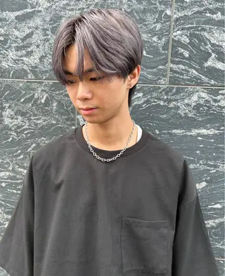 ショート カラー メンズ 樋野 亮のヘアスタイル