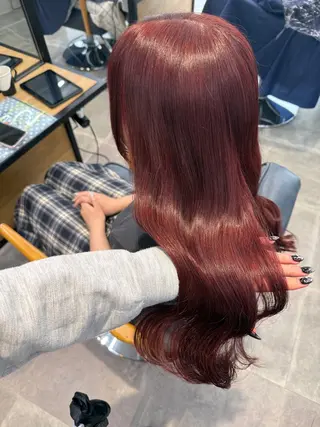 ロング カラー newi梅田🫧韓国 ヘア🫧sakiのヘアスタイル