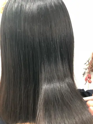 ミディアム コテ巻き風パーマ/ 髪質改善/河島恭平のヘアスタイル