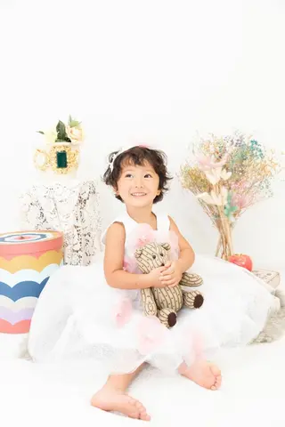 ヘアアレンジ キッズ 野咲き 美容室のマツエク・マツパデザイン