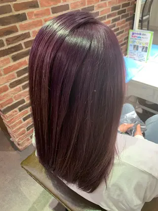 カラー エミュスト心斎橋所属・🎨カラー&髪質改善 松葉優希のヘアスタイル