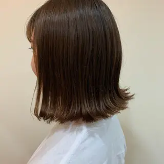 ミディアム カラー 馴染ませNo.1🧃 エクステ・アレンジのヘアスタイル