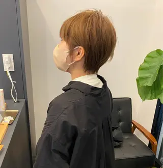 ショート カラー ショート、ボブ シマダマサトのヘアスタイル