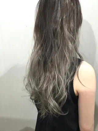 ロング カラー 北千住でカラーNo1 高橋優輔のヘアスタイル