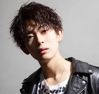 パーマ メンズ 鈴村 梨公/原宿メンズ特化のヘアスタイル